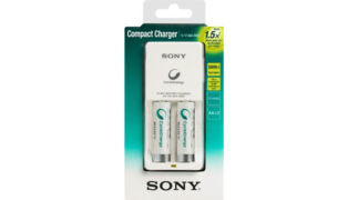 CARREGADOR SONY C/ 2 PILHA AA 1000 MAH