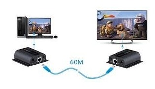 EXTENSOR HDMI 60 METROS COM FONTE