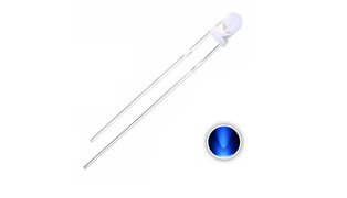 LED AZUL 3MM ALTO BRILHO